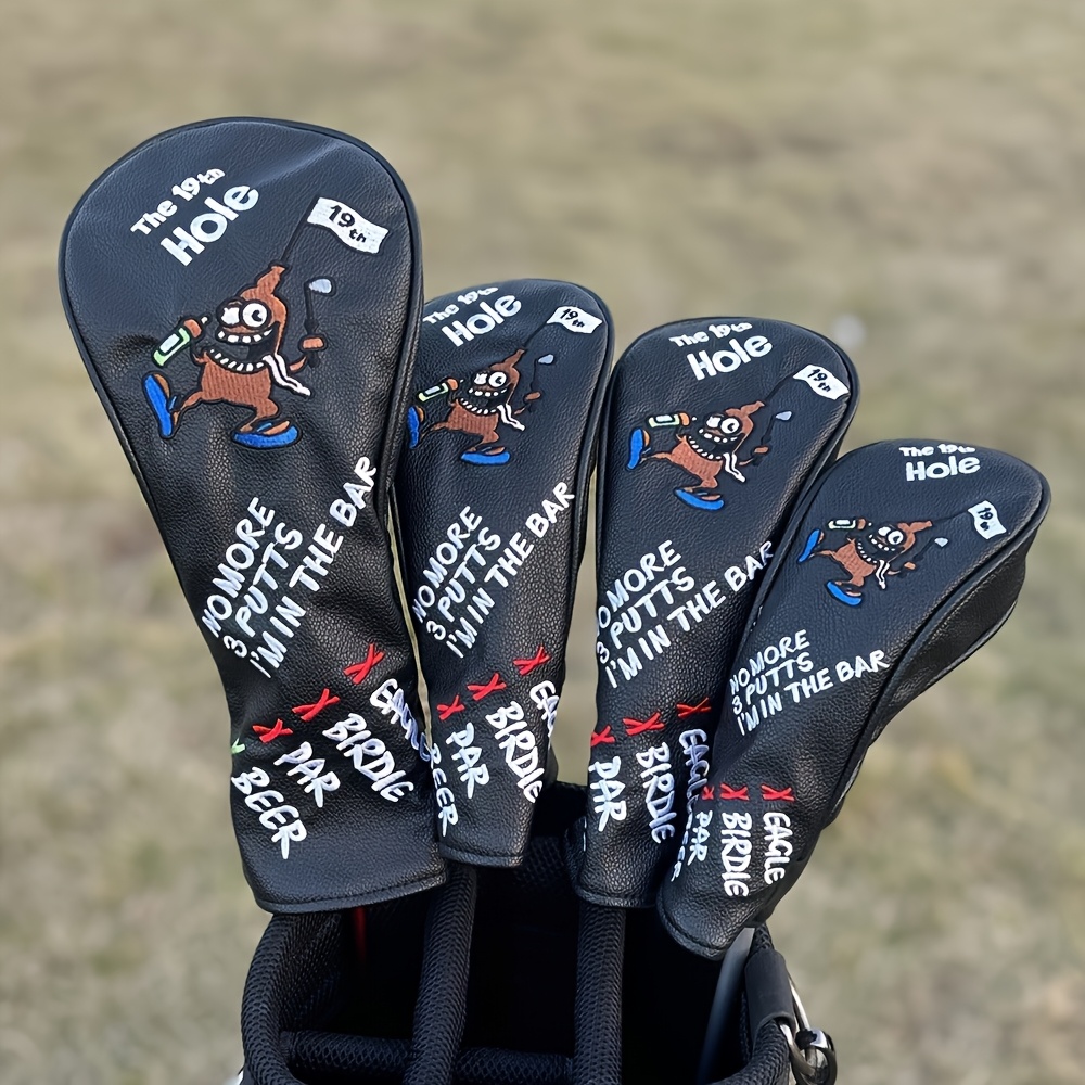 Golf Driver - 1 stuk/4 stuks Cartoon Piratenpatroon Golf