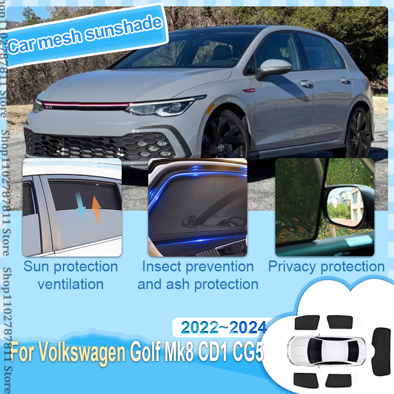 Golf Umbrella - Auto-zonnescherm voor Volkswagen VW Golf Mk8