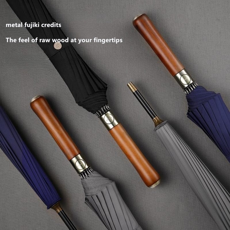 Automatische houten paraplu me - Golf Umbrella recensie en prijs