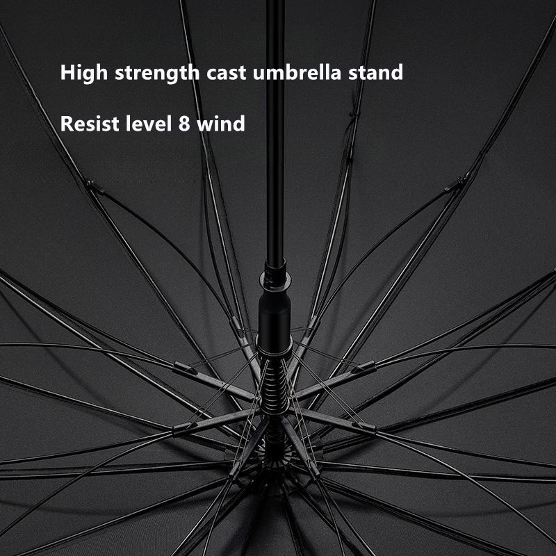 Automatische houten paraplu me - Golf Umbrella recensie en prijs