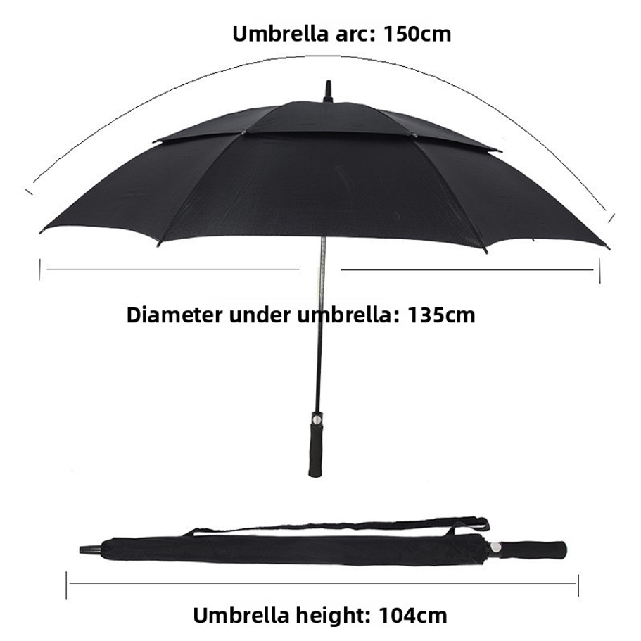 Autoparaplu, Dubbellaagse Golf - Golf Umbrella recensie en prijs