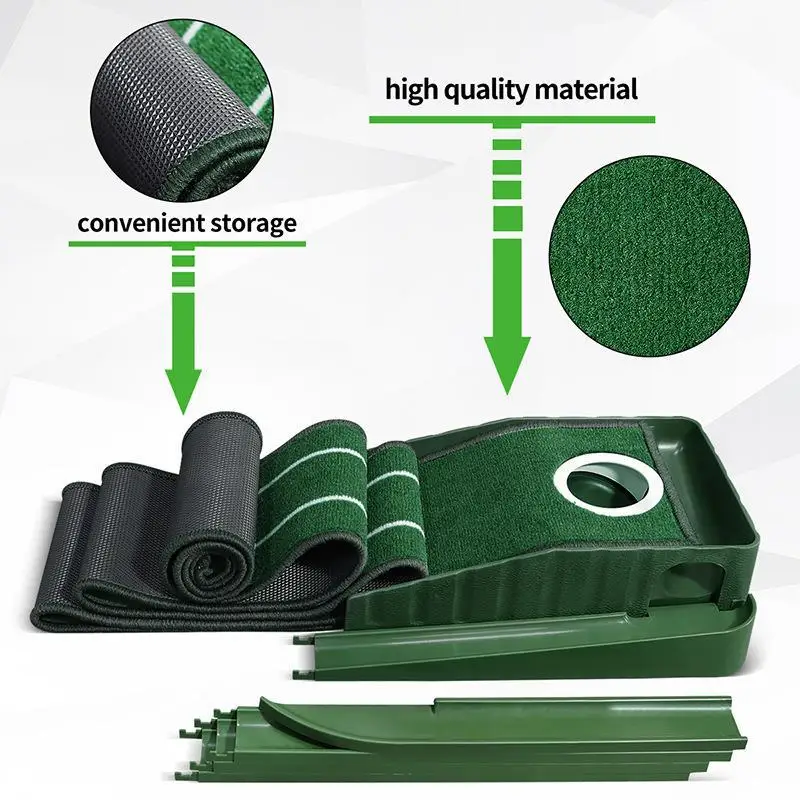 Minigolf Groene Putter Mat Dra - Golf Putter recensie en prijs